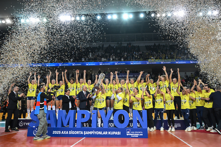 Fenerbahçe Medicana, Voleybol Kadınlar Şampiyonlar Kupası’nı aldı