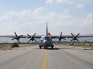 İşte MSB’ye ait kargo uçağının düşme anı