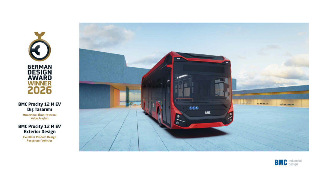 BMC’ye German Design Award 2026’dan Çifte Tasarım Ödülü