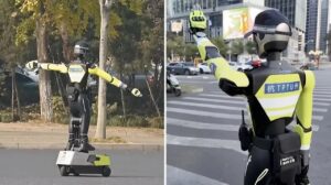 Çin sokaklarında yeni dönem: Yapay zekalı robot polis