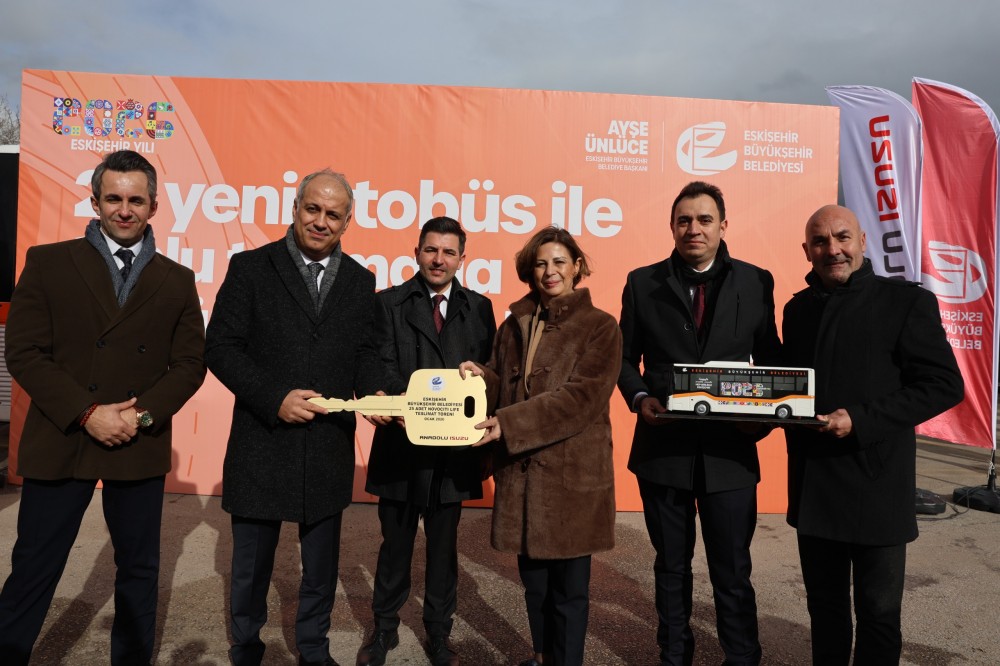 Anadolu Isuzu’dan Eskişehir Büyükşehir Belediyesi’ne 25 adet Novociti Life