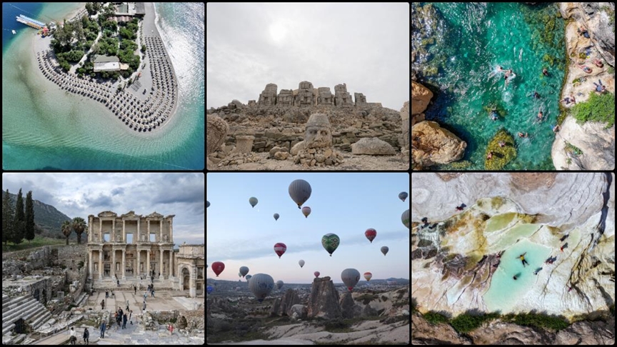 Turizm gelirlerinde rekor: 2025’te 65 milyar dolar gelir elde edildi