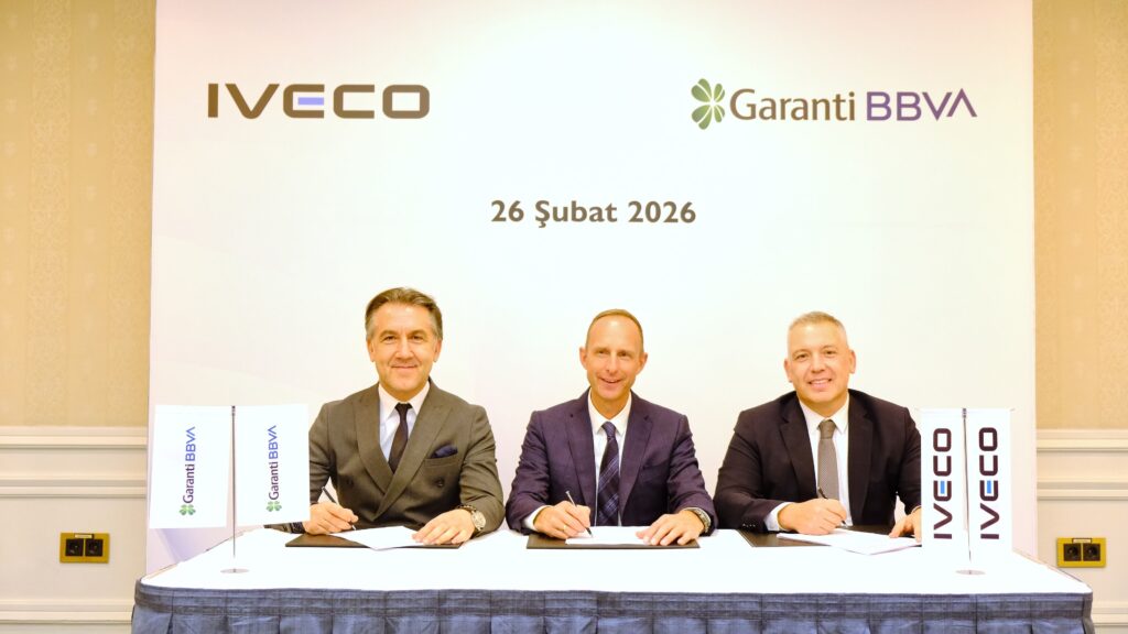 Garanti BBVA ile IVECO Türkiye arasında, IVECO CAPITAL aracılığıyla Ticari Araç Müşterilerine Finansal Hizmetler Sunmak Üzere Stratejik İş Birliği