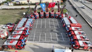 Bursa BB, 30 Adet Muhtelif Özelliklerde İtfaiye Araçları İhalesini Yaptı