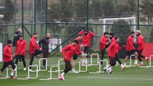 A Milli Futbol Takımı, Kosova maçının hazırlıklarını sürdürdü