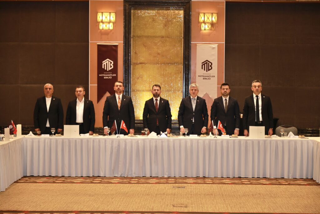 Başkentte İnşaat Sektörünü Birleştiren Güç Ankara Müteahhitler Birliği