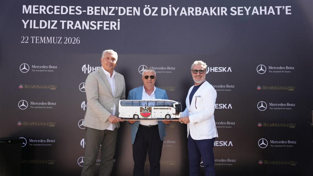 Mercedes-Benz Türk’ten Öz Diyarbakır’ın Filosuna 10 Yeni Travego