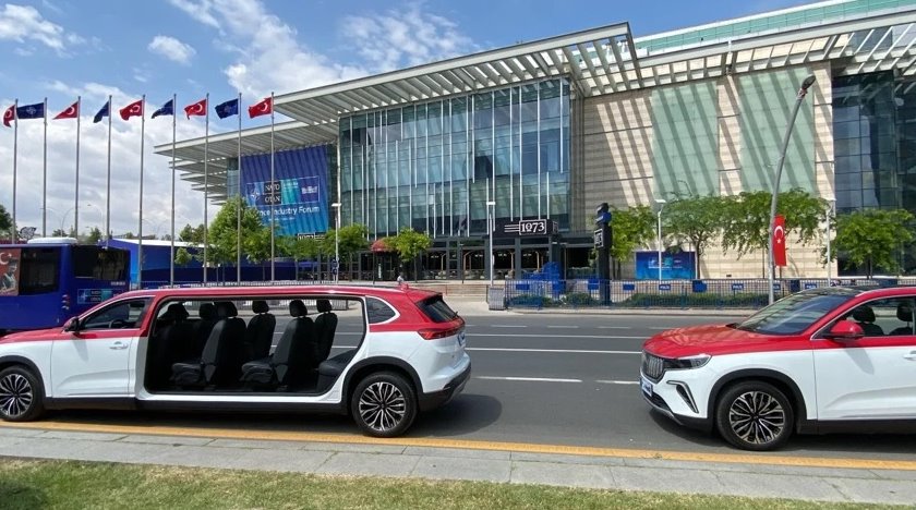 NATO’ya özel Togg limuzin üretildi