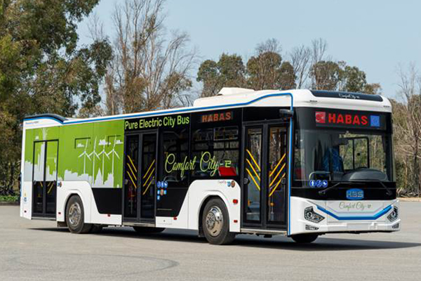 Kayseri Ulaşım, 12 Adet 12 Metre Alçak Tabanlı Elektrikli Otobüs Siparişini Habaş’a Verdi