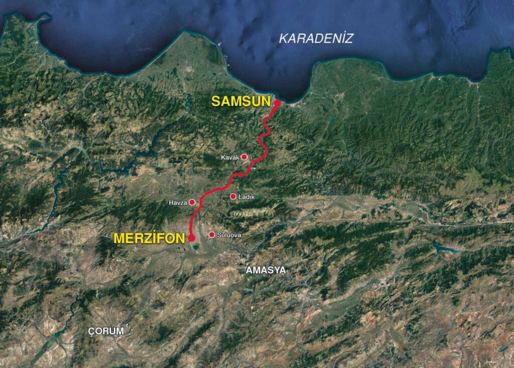 Samsun-Doğu Karadeniz Demiryolu Etüt, Proje Ve Mühendislik Hizmetleri İşi Ön Yeterlik Duyurusu