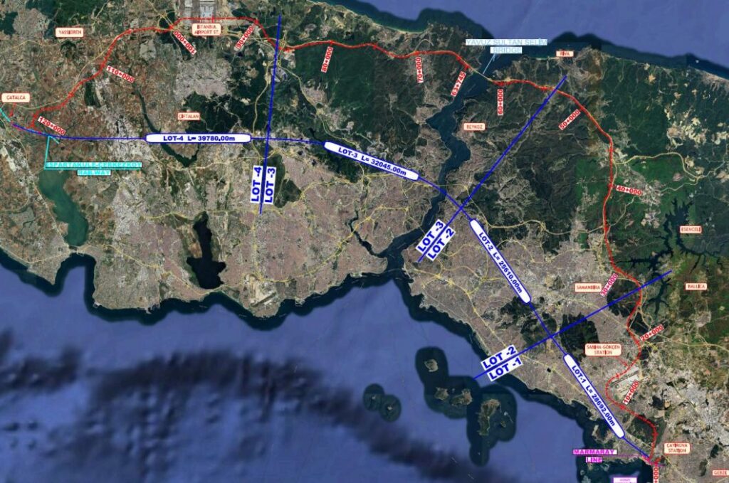 AYGM, İstanbul Kuzey Demiryolu Geçişi Projesi, Elektrifikasyon Dahil Altyapı-Üstyapı İşleri İhalesinde Tarih Değişti