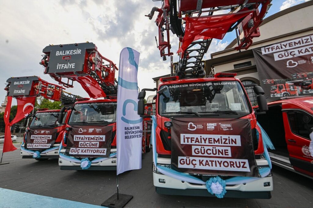 Balıkesir İtfaiyesine TEFFER Projesi Kapsamında Yeni Araç Alımları Yapılacak