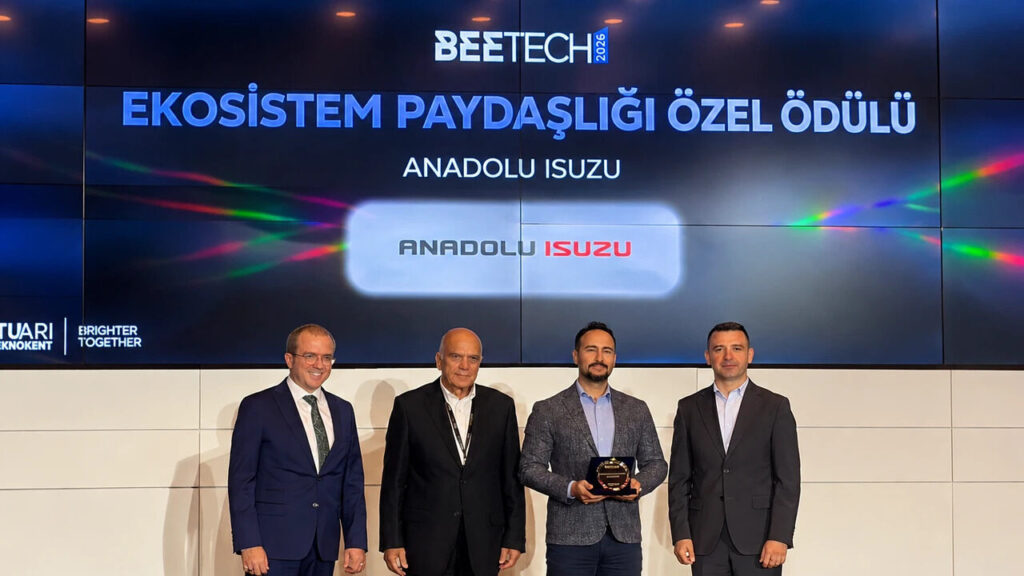 Anadolu Isuzu’nun Teknoloji ve İnovasyon Odaklı Çalışmalarına İTÜ ARI Teknokent’ten Ödül